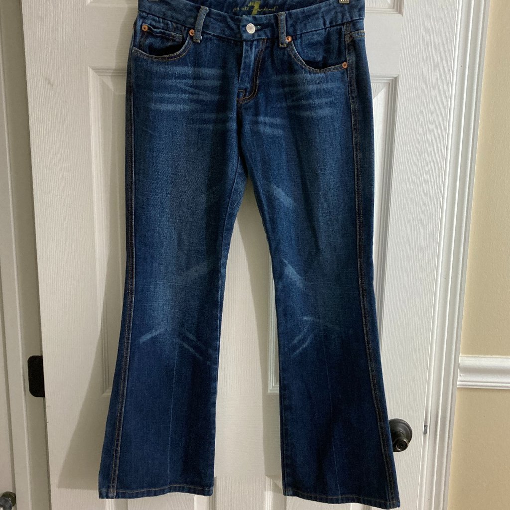 7 For All Mankind Original Bootcut A-Pocket Jeans Size 28